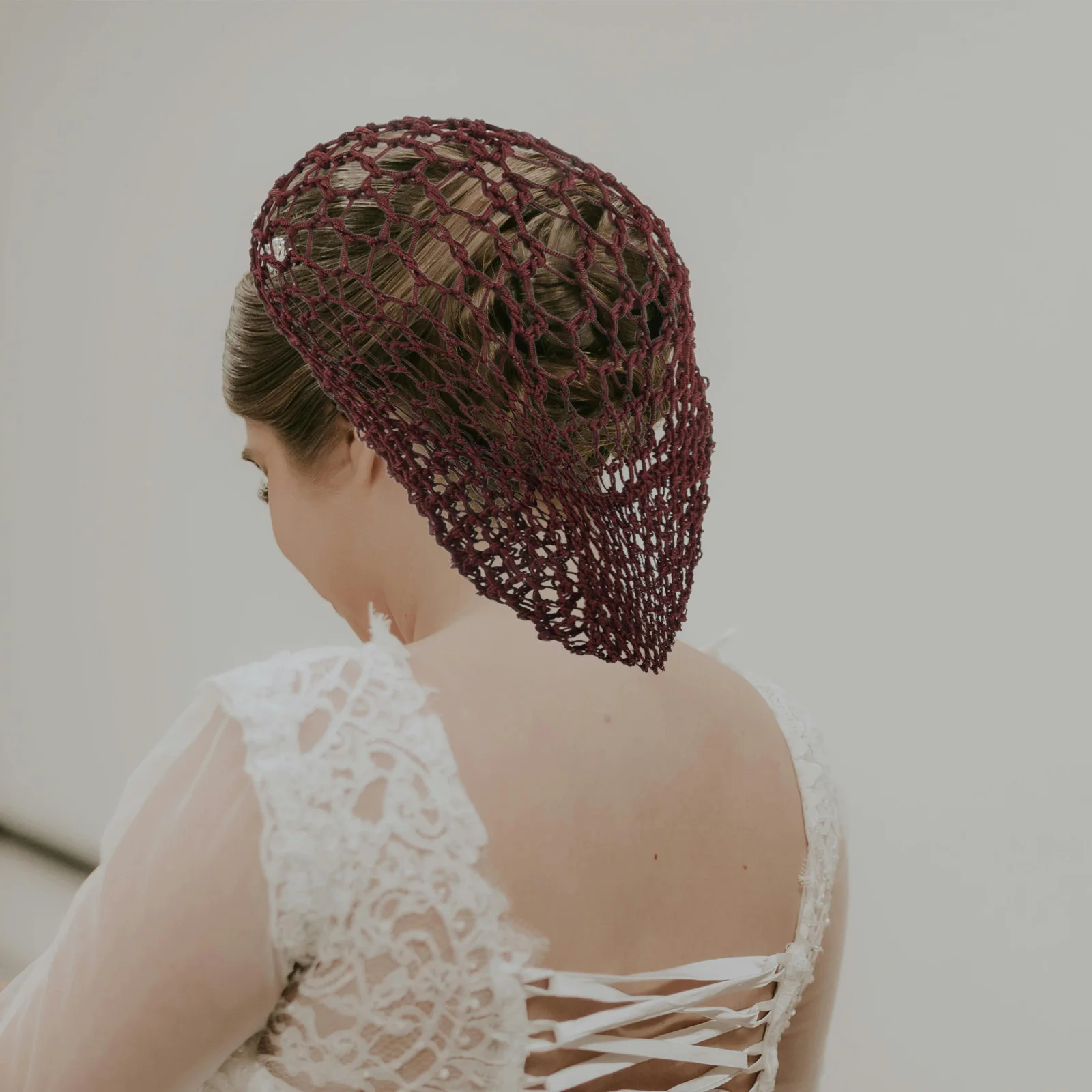 

Hair Nets Crocheted Sleep Cap for Women Accessories Curls Cover Accessory Snoods