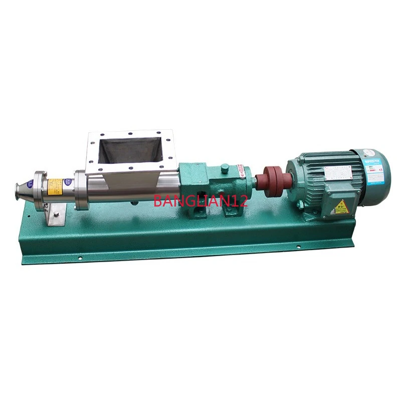 

Corrosion-resistant food hygiene grade single screw pump, honey high viscosity viscous conveyor pump
