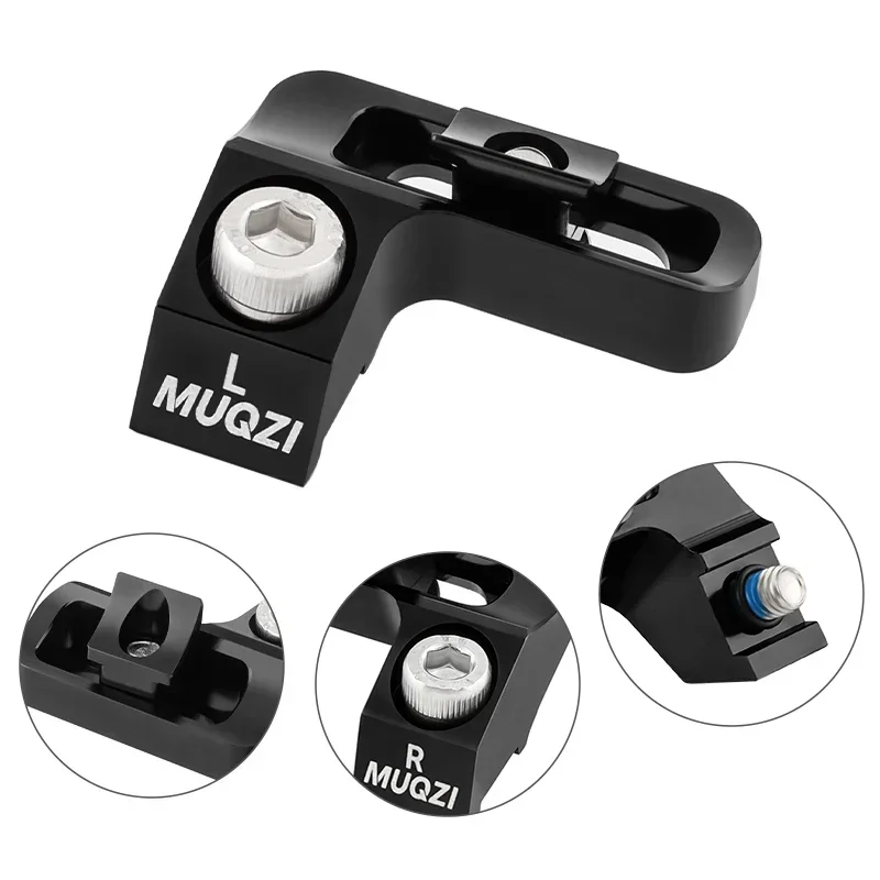 MUQZI Compatible with SRAM MatchMaker to Shimano I-SPEC EV Shifter Brake Combo Integrated Adapter MTB Bike Shifter Mount Clamp