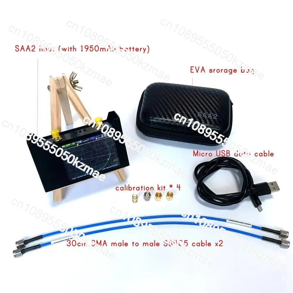 

For 3GHz Metal Housing SAA2 TinyVNA NanoVNA V2 2.8/NanoVNA V2N 4 Display Vector Network Analyzer HF VHF UHF Antenna Analyzer