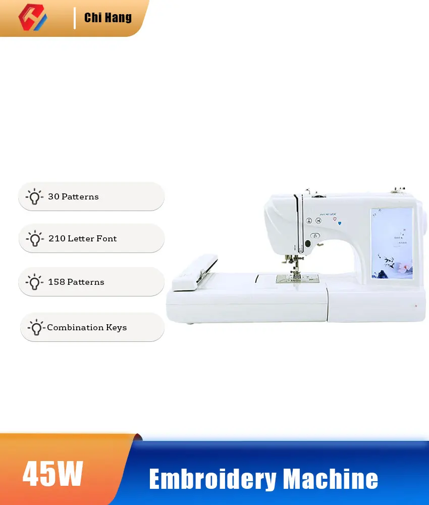 Built-In 162 Kinds Of Sewing Stitches 150 Kinds Of Embroidery Patterns Automatic Household Sewing And Embroidery Machine