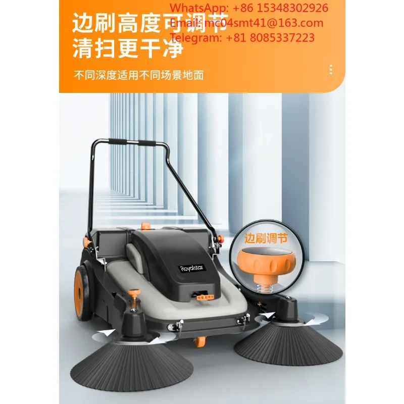 Hand Push Industrial Sweeper Factory Workshop Property Farm Warehouse Electric Sweeper Sweeper Dust