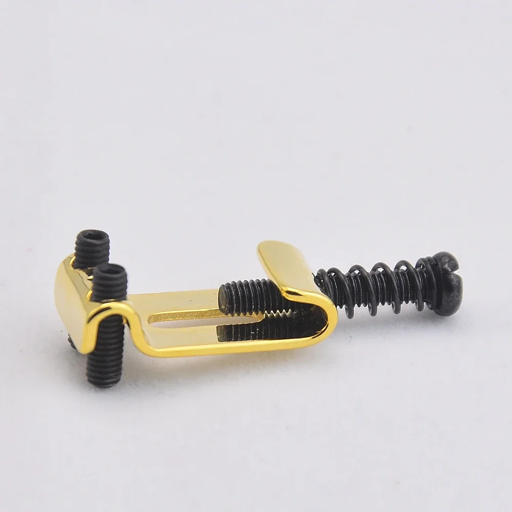 1 Set 10.5MM/10.8MM/11.3MM Stainless Steel / Titanium Alloy (TC4) Electric Guitar Bridge Saddle for Fende.r ST