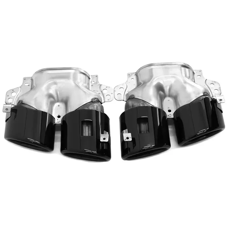 SYPES Car 340 Stainless Steels Muffler Tip Exhaust Pipe Exhaust Tip for W177 A45 C118 CLA35 X247 GLB35 CLA45S 2020
