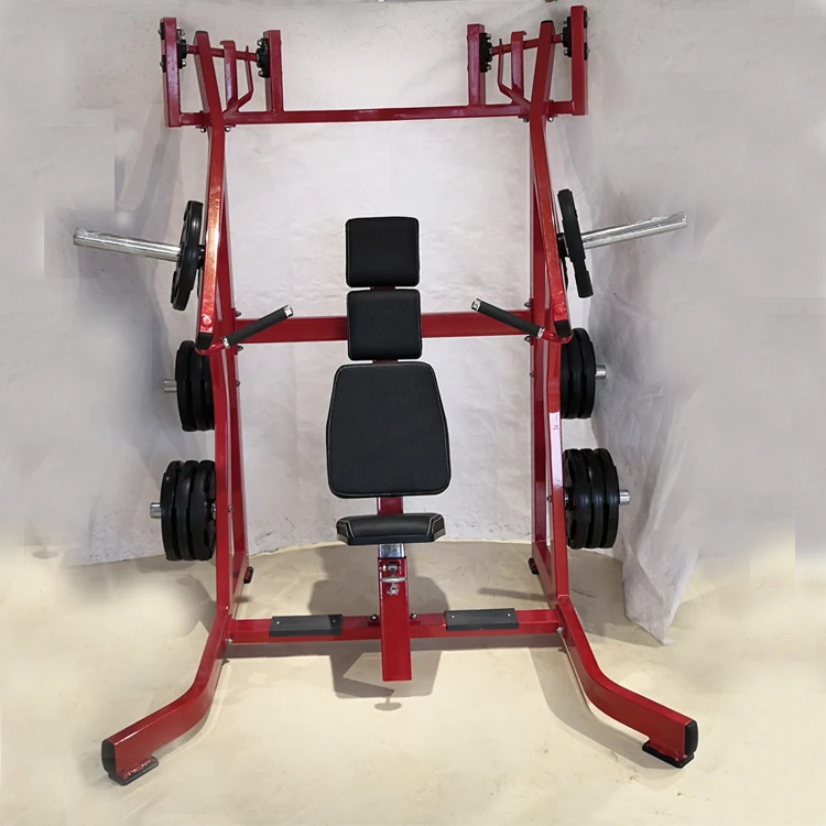 Strength Half Rack Free Weight Exercise Fitness Commercial Gym Equipment Iso-Lateral Incline Chest Press RHS08