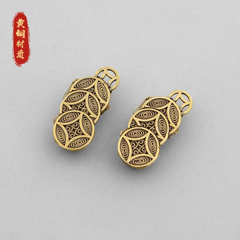 New Hollow Keychain Lucky Money Creative Personality Brass Pixiu Inlaid with Diamonds Bag
