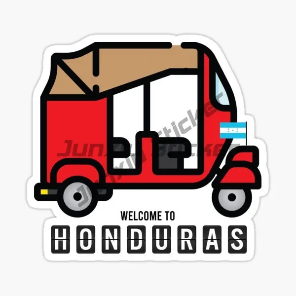 HONDURAS Diving Scenery Flag Shield Map Creative PVC Sticker Decorate Car Motorcycle Bicycle Helmet Window Wall Decal Accessorie - view 5