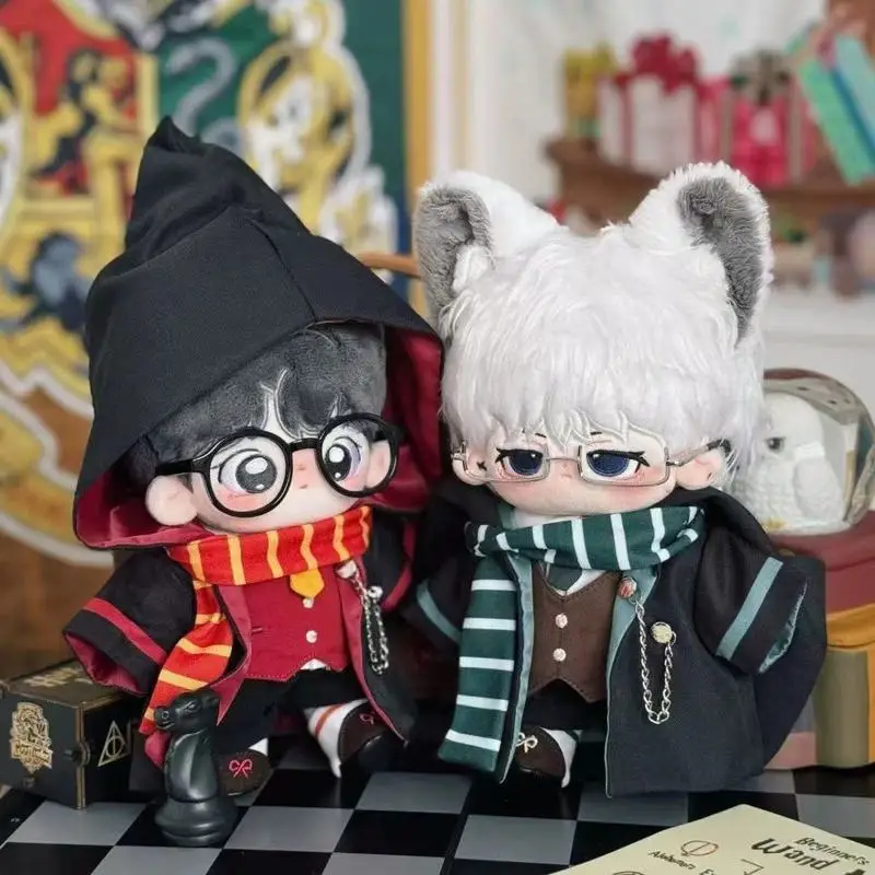 Magic Series 20cm Cotton Doll Clothes Handsome Cool School Uniform Suit for Dolls No Attribute Replacement Toy Accessory