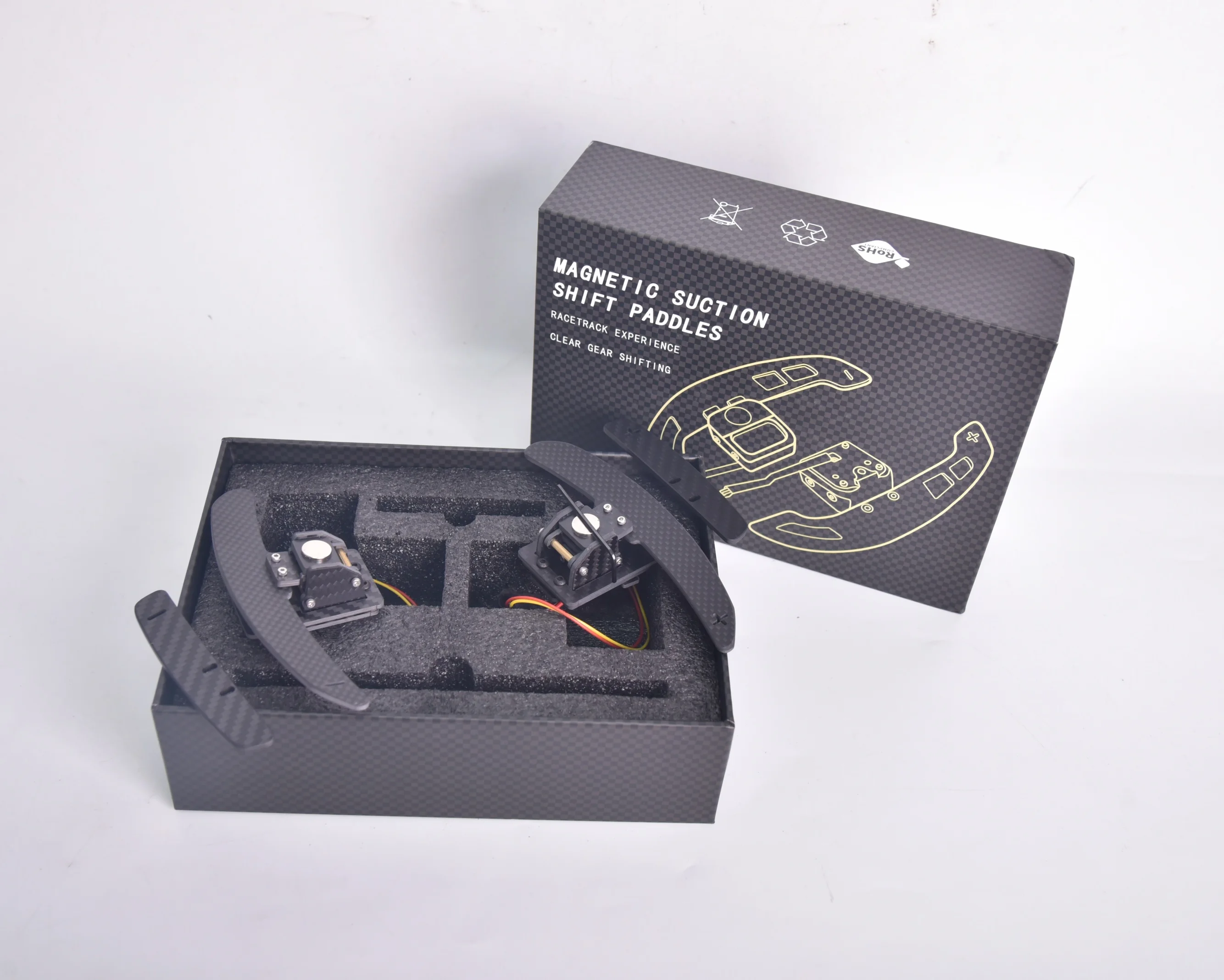 Newly Upgraded Carbon Fiber Magnetic Shift Paddles, Enhance Driving Experience, Suitable for Tank 300