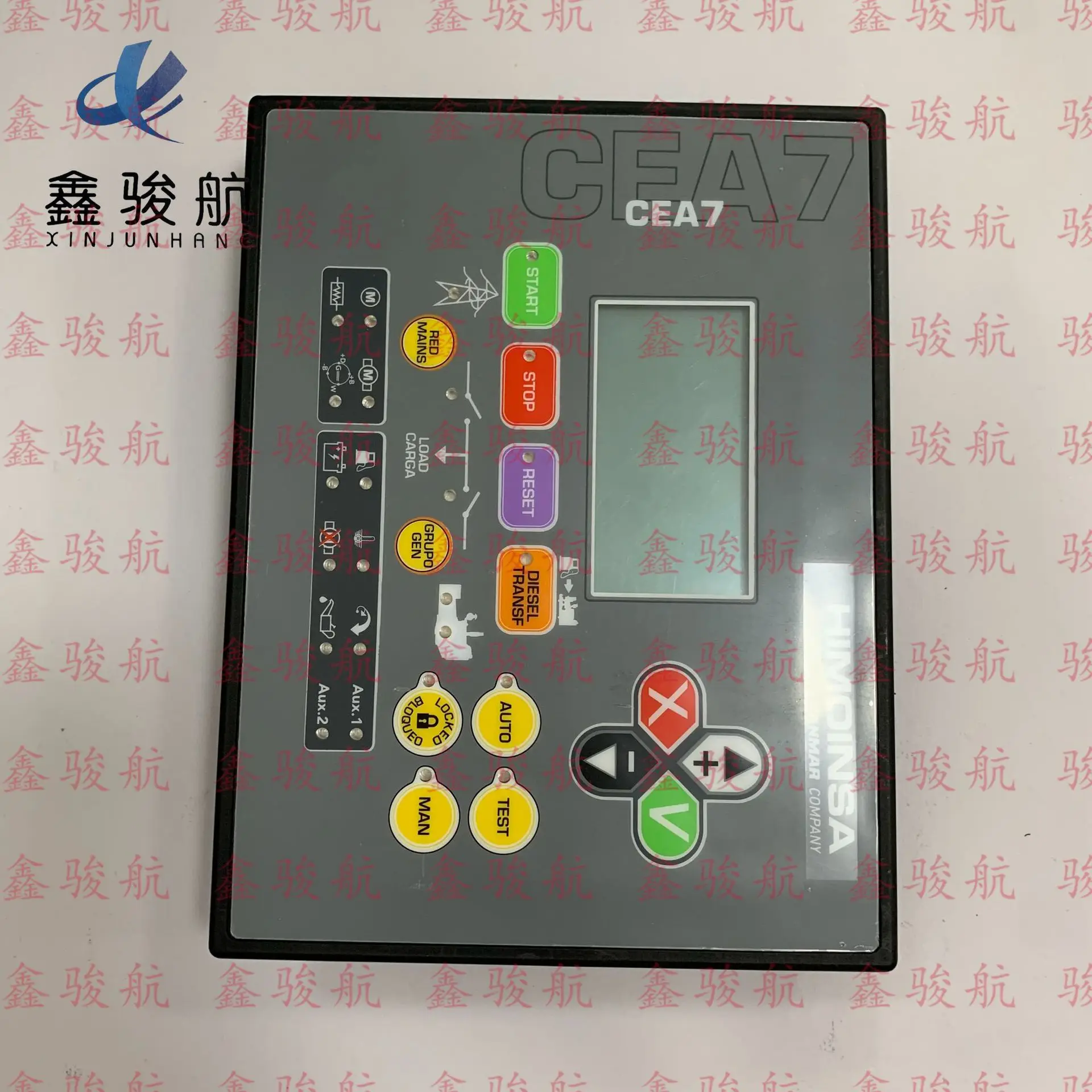 Generator set control system CEA7 LCD display screen parallel controller communication module