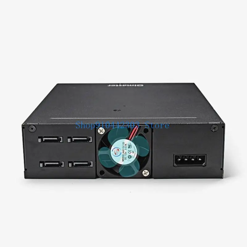 4-Bay 2.5inch SSD HDD Hot Swap Mobile Rack/Enclosure Hard Disk Enclosure Rack Data Storage for 5.25 Drive Bay