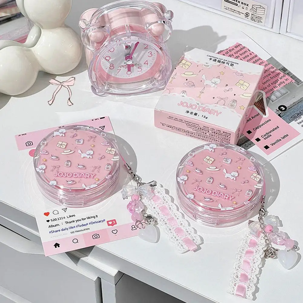 Crema idratante BB CC Cuscino per il viso Fondotinta idratante Illumina Correttore base da 15 g a lunga durata Y3X0