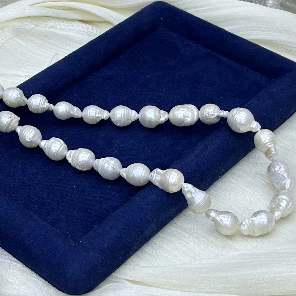 

10x17mm-13x18mm4A Fat Teardrop Natural Freshwater Baroque Pearl Bead Jewelry MakeDIY Necklace Bracelet Accessories Women Wedding