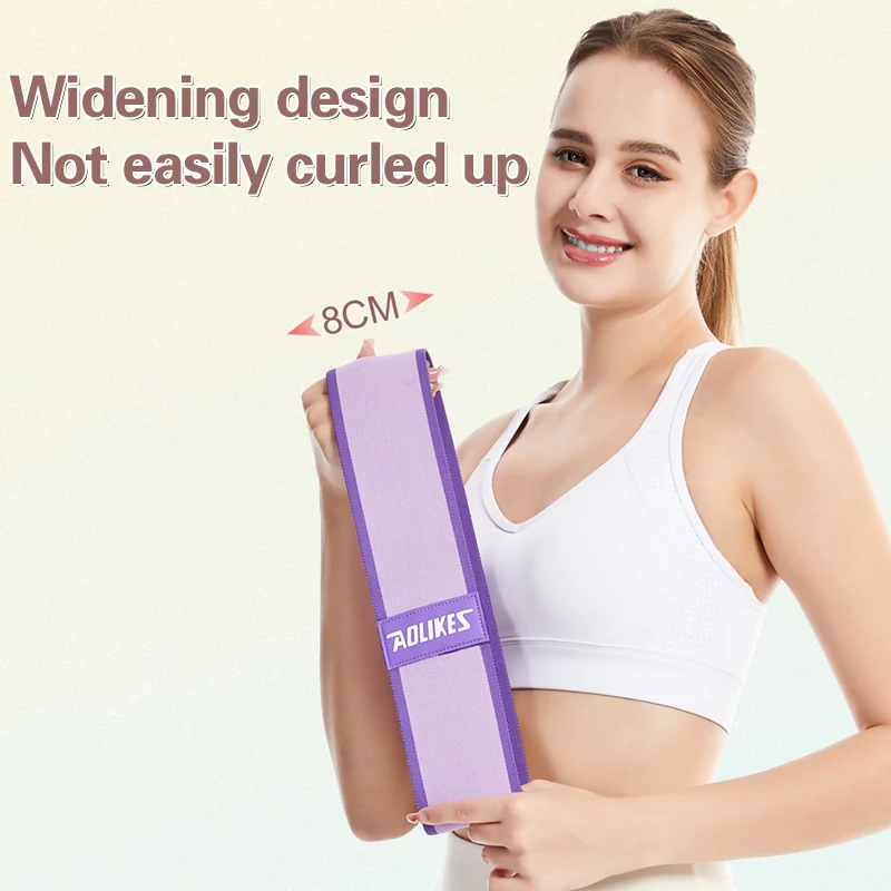 Portable Rally Ring Yoga Non Slip Elastic Straps Sports And Fitness Training Tension Band Buttock Ring 1 Pc