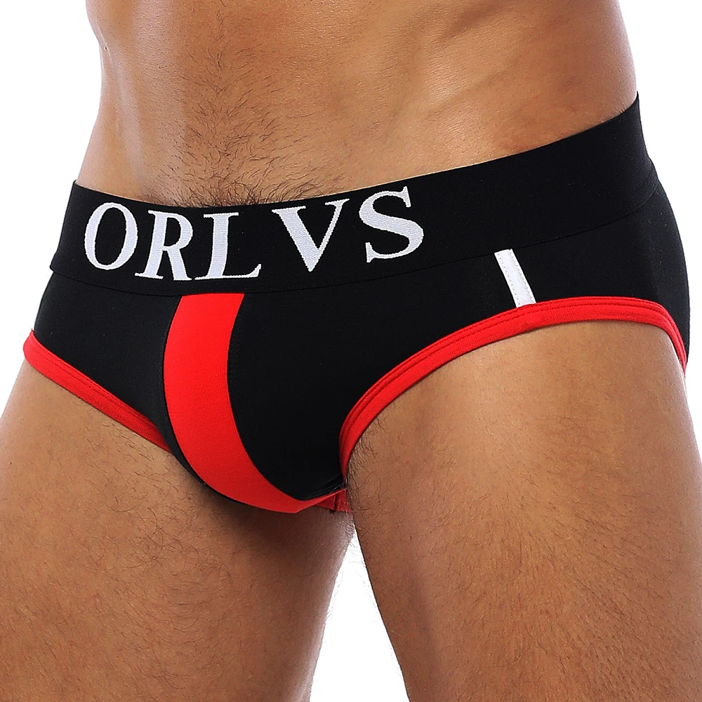 ORLVS Brand Sexy  briefs men bikini male underwear slip hombre calzoncillos hombre kinckers men briefs addicted underwear OR01