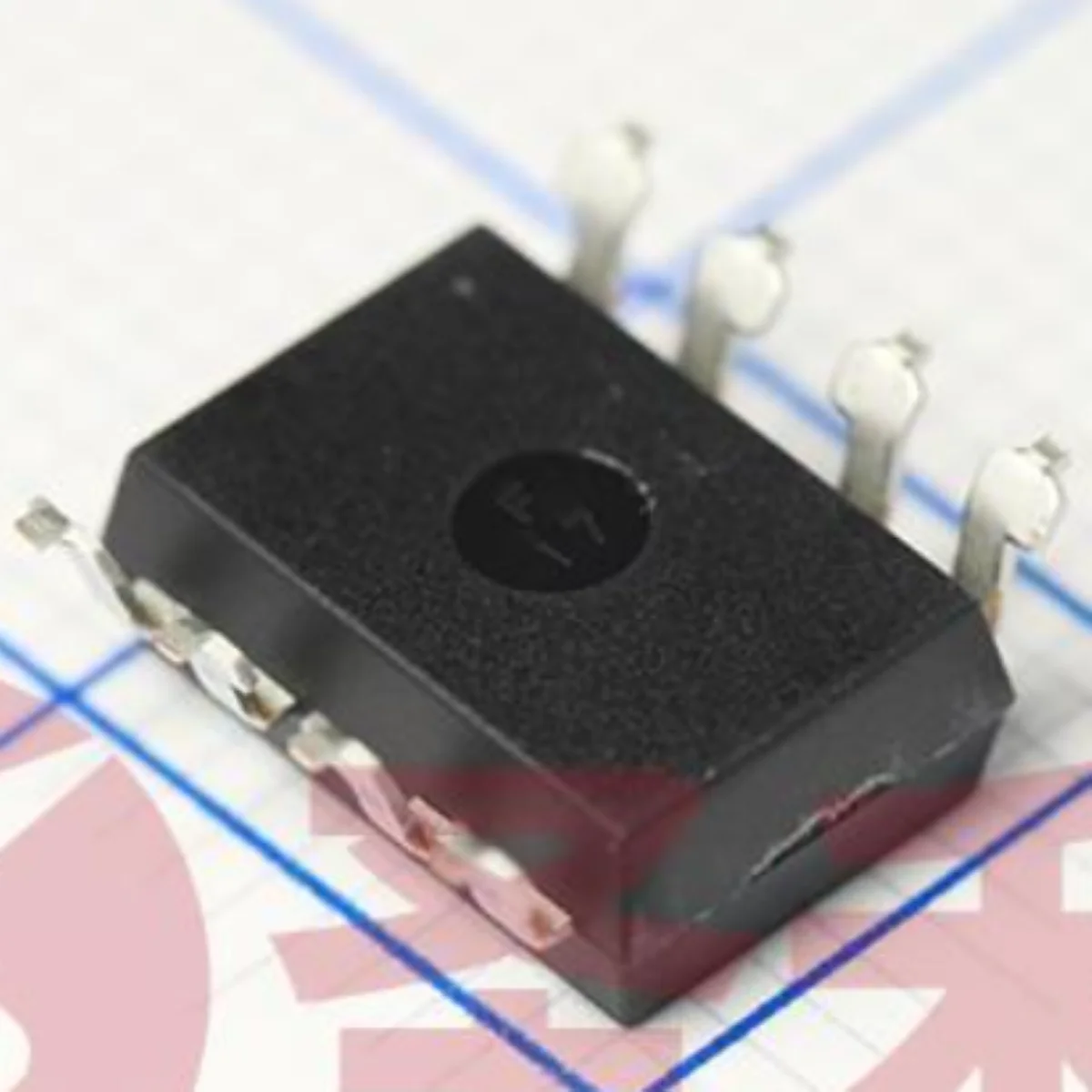 6N137 6N137-X007T Original Logic Output Optocoupler 4.5V~5.5V DC 1kV/us 5.3kV SOP-8-2.54mm SOP8 OPTOISO OPEN DRAIN 8-SMD 6N137