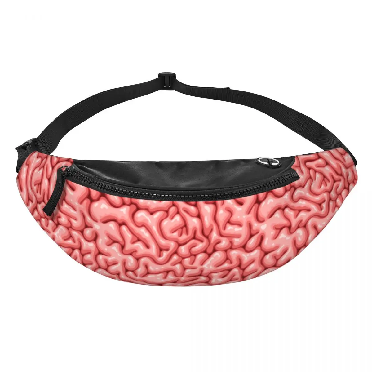 مخصص بارد الدماغ نمط حزمة مراوح لتشغيل النساء الرجال تشريح Crossbody الخصر حقيبة الهاتف المال الحقيبة