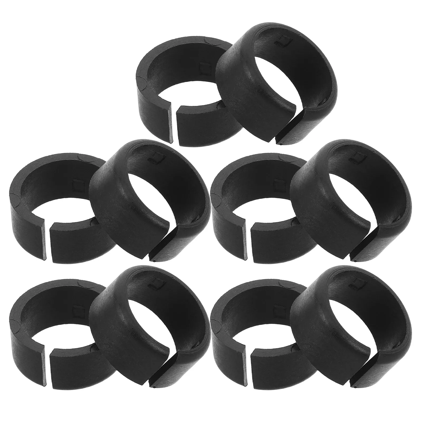 10Pcs Universal Microphone Stand Bushing 16Mm Id Anti Vibration Sleeve Shock Absorbing Plastic Adapter for Instrument Tripod