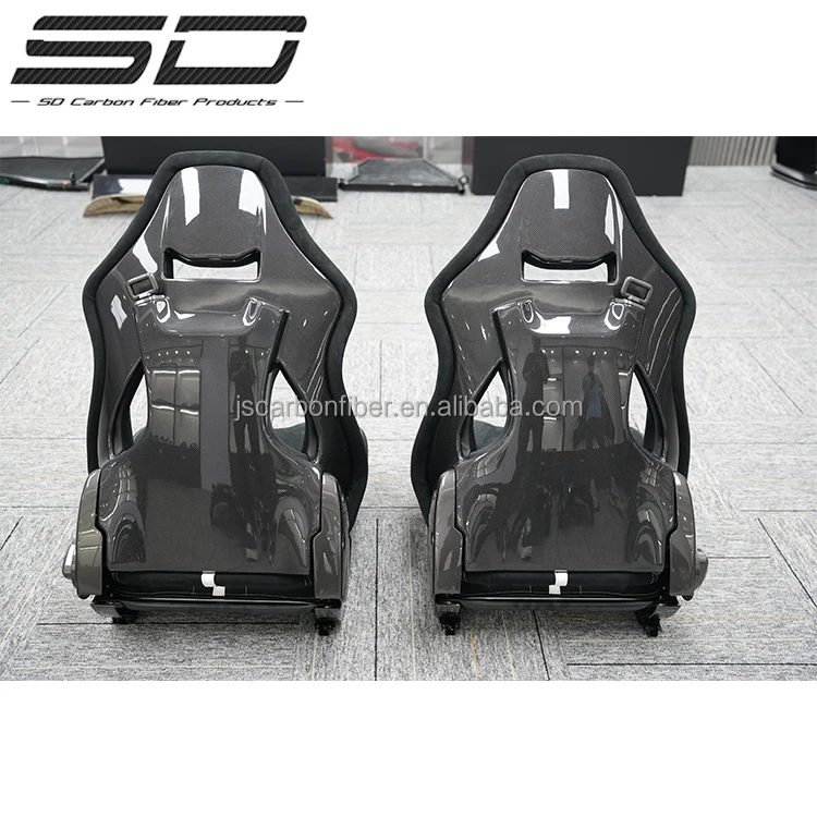 Accesorios para coche, asiento interior de coche de carreras de carbono para Ferrari 488 Gtb Pista SF90 F8 296 458 F12, asientos deportivos