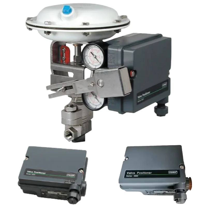&* Fi Sher 3661 Electro Pneumatic Positioner For Chemical Refining Oil Gas Petrochemical Industrial Process