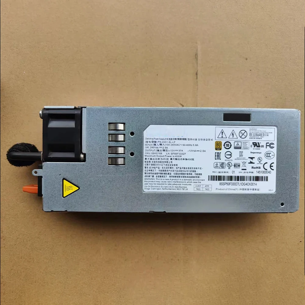 لينوفو RD450 TS560 450 واط مصدر الطاقة PS-2451-6L-LF