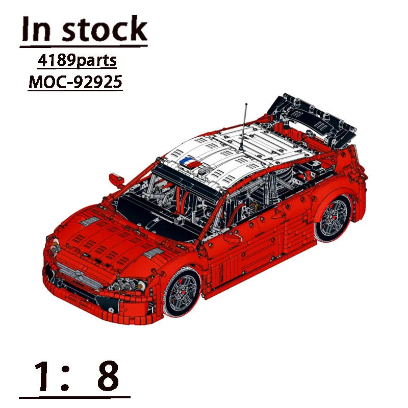 

New 1:8 Scale MOC-92925 Roadster 4189 Building Block Model Supercar Racing Building Blocks Building Blocks Building Blocks Educa