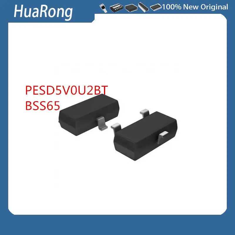 50PCS/LOT    PESD5V0U2BT  1UW      BSS65  L1       SOT-23