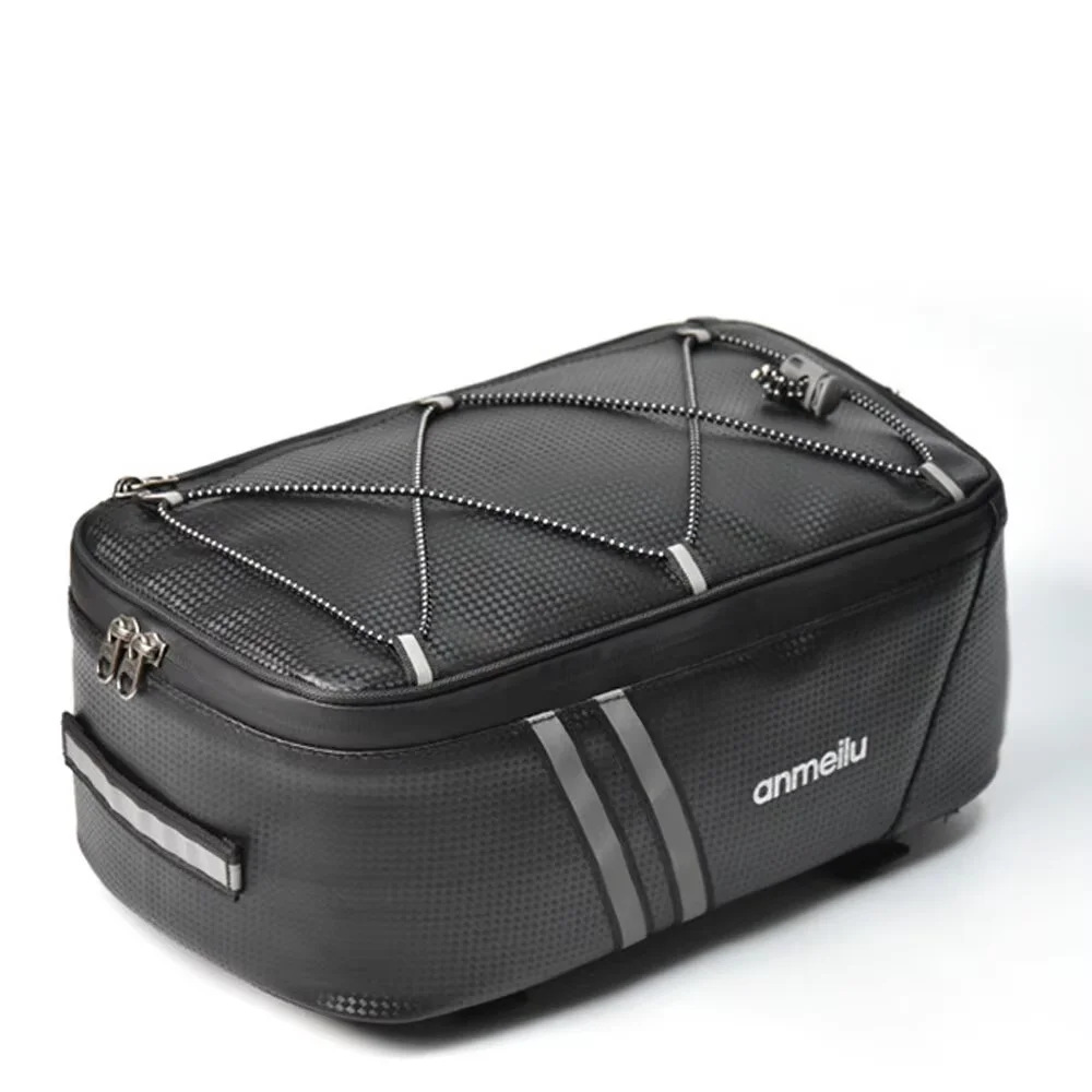 AliExpress NEWBOLER Bike Trunk Bag 8/10L Bicycle Rear Bag Water Resistant Bike Rack Bag Bicycle Rear Seat Bag Cycling Bikepacking