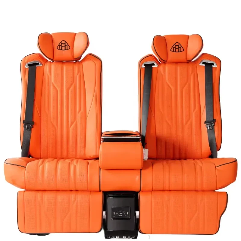 KIMSEY Electric Leather Car Seat Sofabed With Hidden Cup Holder for Land Cruiser Seat Bestselling
