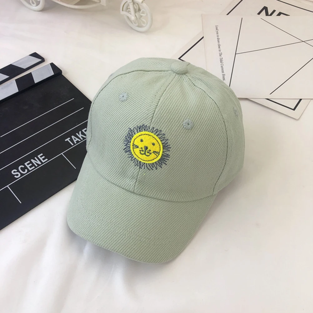 

Head Peaked Cap Kids Baseball Hat Sun Block UV Protection Boys Girls Spring Summer Outdoor Accessories Comfortable