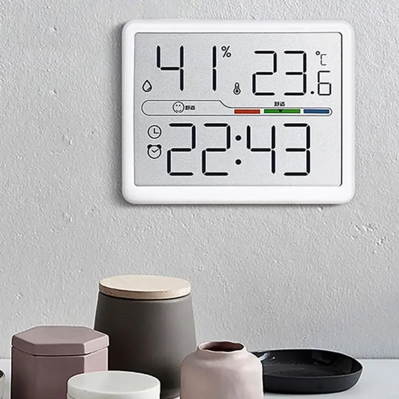 62KD Functional Clock for Home Use, Indoor Temperature Monitoring