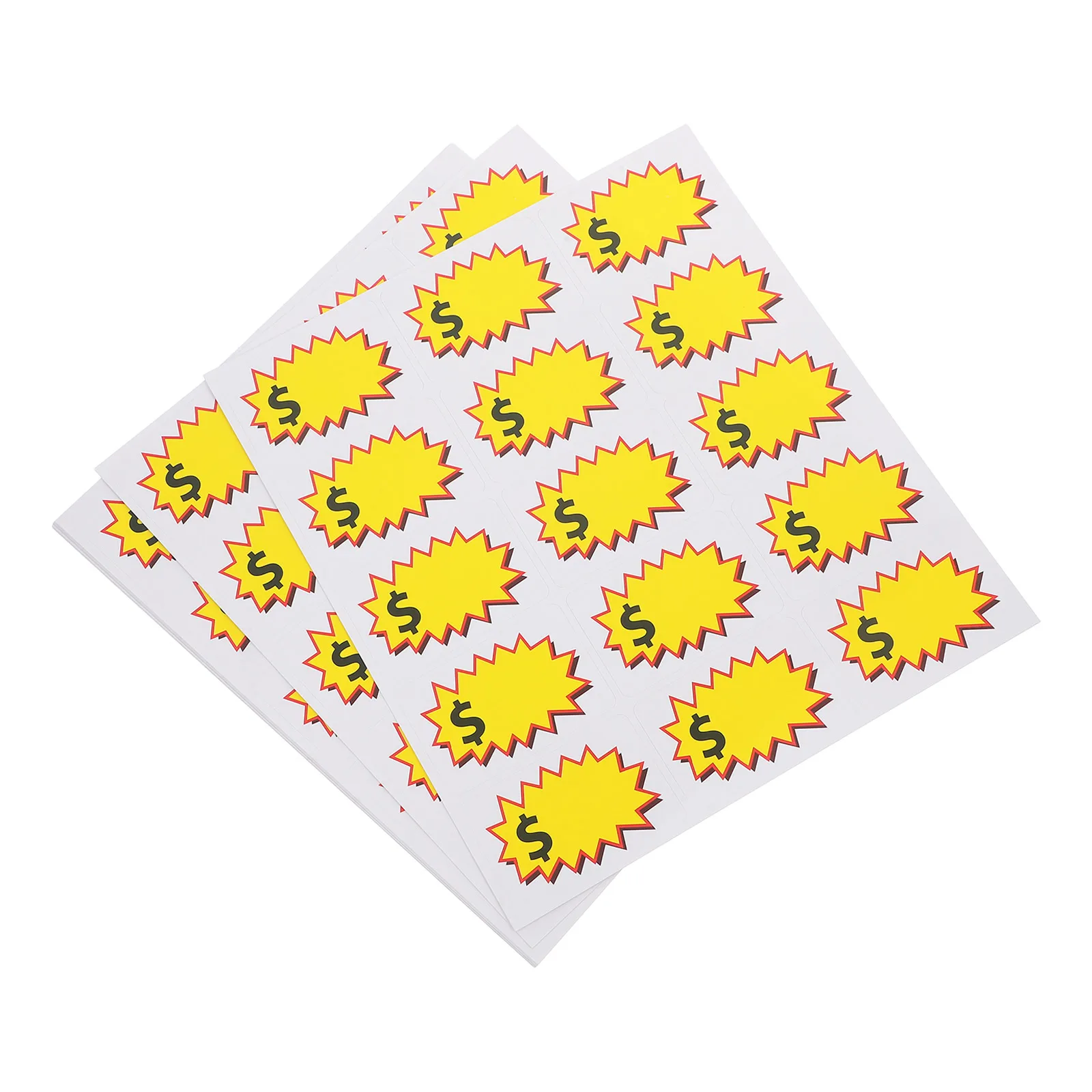 

Price Sticker 10 Sheets Garage Sale Supplies Tags Signs Synthetic Paper Waterproof Self Adhesive Retail Store Folder Labels Yard