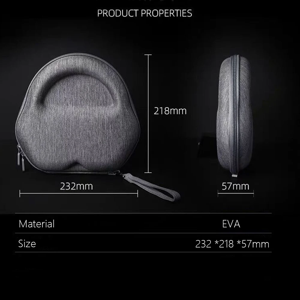 حقيبة سفر محمولة لأجهزة Apple AirPods Max تدعم وضع النوم وحقيبة تخزين منظمة صلبة لأجهزة AirPods #6