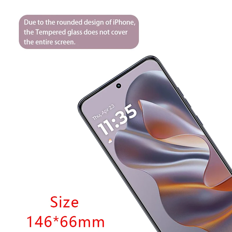 واقي شاشة من الزجاج المقسى لهاتف موتورولا إيدج 50 نيو على موتو edge50 50neo edge50neo 5g فيلم جلاس موتورول موتو