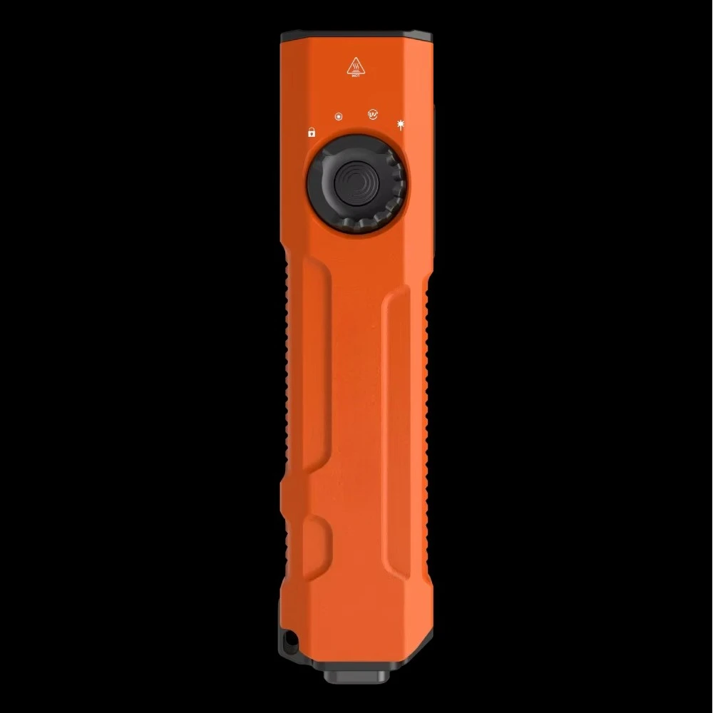 Tactical Flashlight Ultra White LED 2000LM With Battery For Camping JETBeam E26 EDC Ultra High Strength