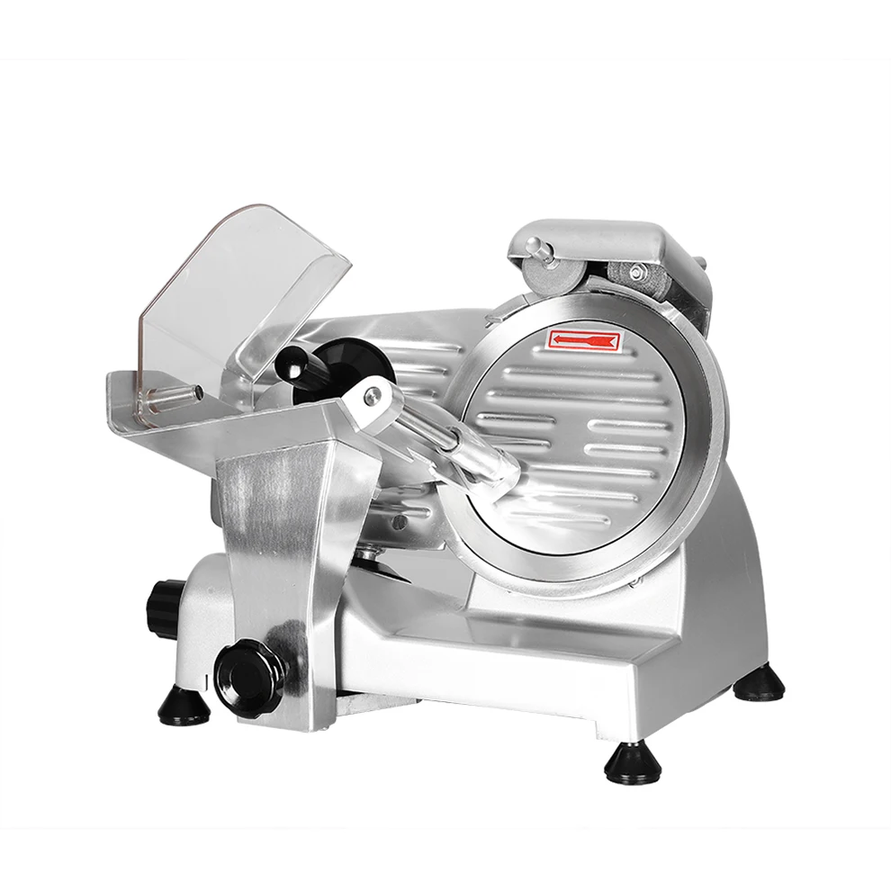 Automatic Premium Chromium-plated Steel Blade Electric Deli Meat Cheese Food Slicers Machine For Commercial Industrial Home Use