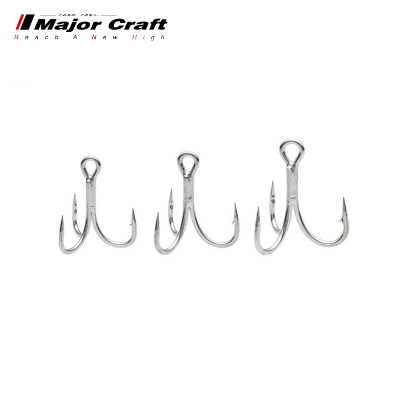 MajorCraft Japan Horse Brand Three Hooks TREBLE HOOK Sea Fishing Lure Iron Plate Hook Freshwater Anchor Hook