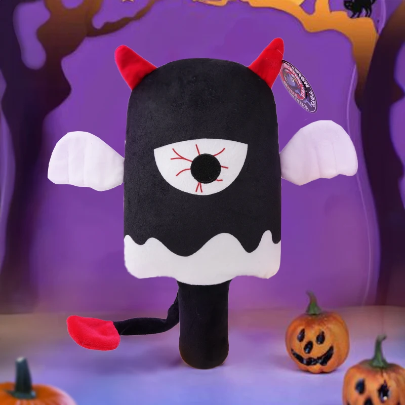 30Cm Halloween Devil Racket Popsicle Pluche Pop Speelgoed Gevulde Terreur Schedel Kerstdag/Verjaardag/Valentijnsdag Kids Cadeaus