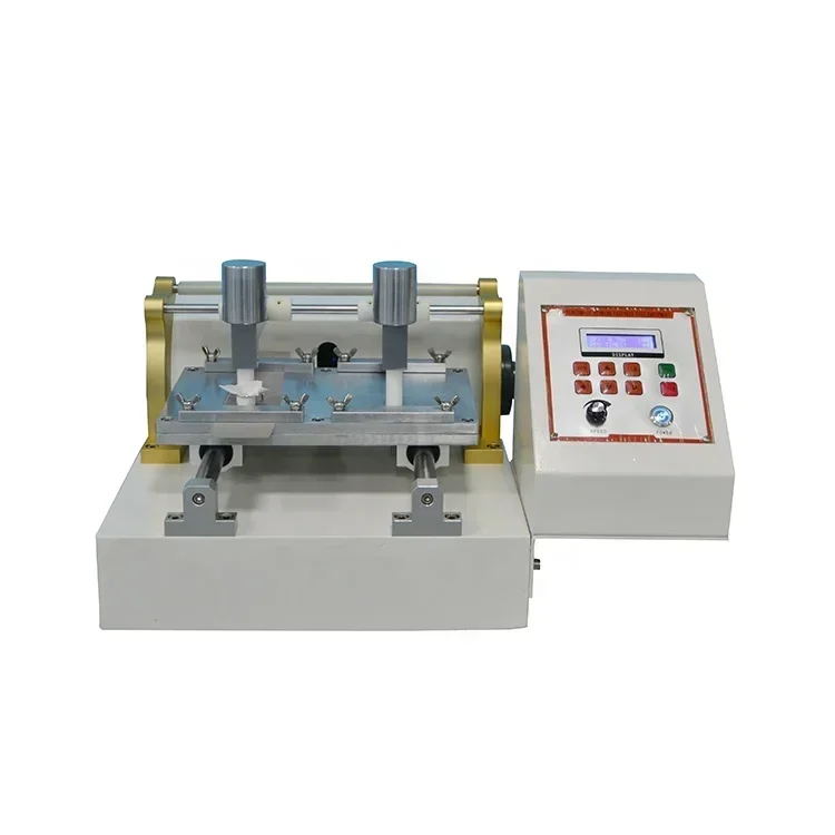 

Fabric Friction Color Fastness Tester Leather 2 Head JIS Rubbing Tester Wet and Dry Rubbing Testing Machine