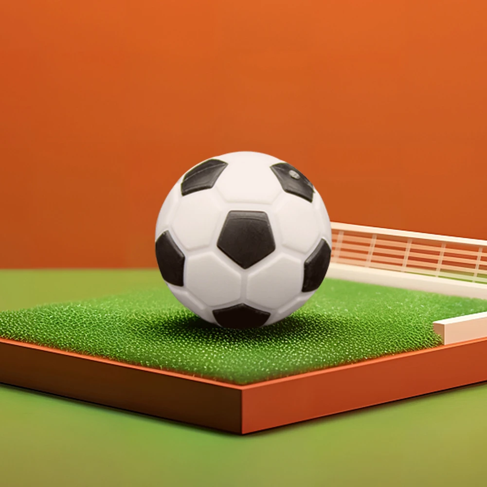 6 Pcs Tabletop Game Ball Foosball Accessory Replacements 23/28/32/36 Mm Table Soccer Foosballs for Home Recreation Rooms