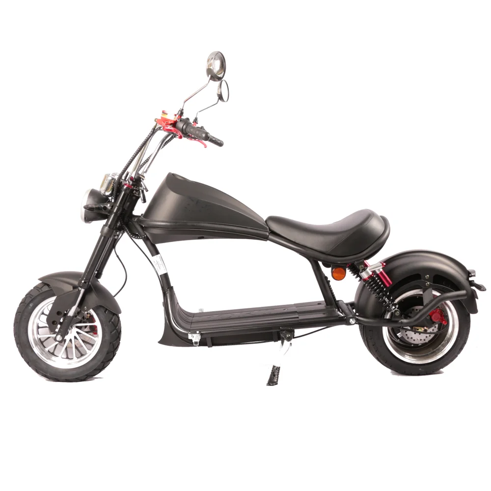 Two Wheel Scooter Electric Motorcycle Adult 60V 30Ah Lithium Battery Adult Electric Scooter Disc Brakes for Both E Bike