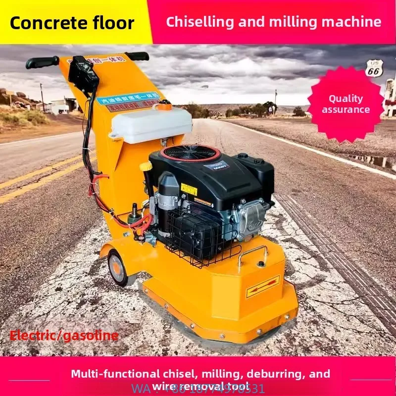 

ith 1-Year Motor Blade WarrantyFactory Direct 220V Concrete Scarifier/Floor Milling Machine w