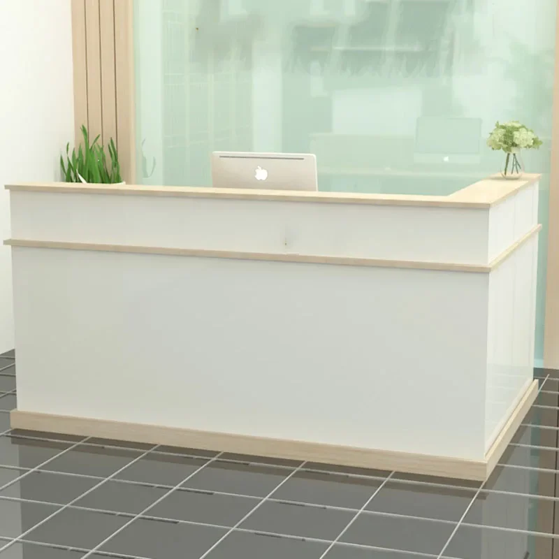 

Organizers Restaurant Table Office Desk Reception Pulpit Luxurious Small Receptionist Desk Aesthetic Bureau Postmodern Furniture