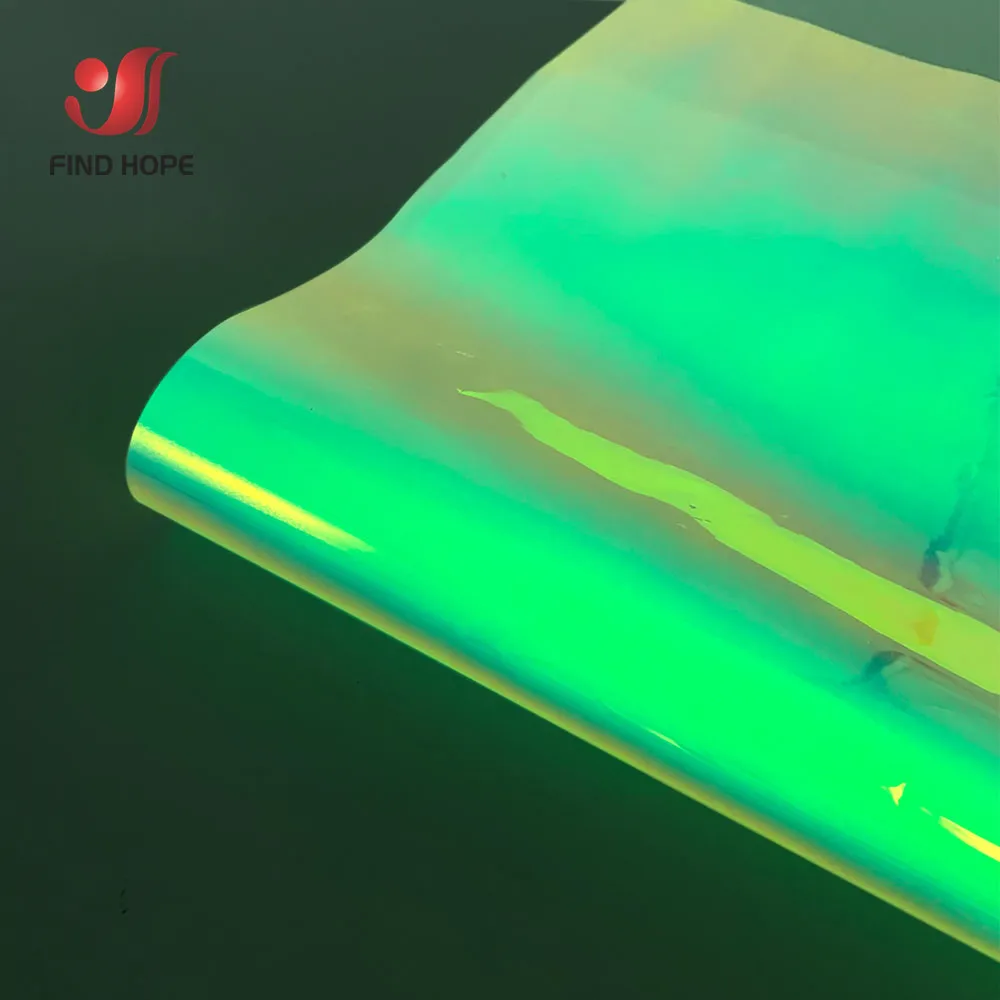 Glow Green In The Dark Heat Transfer Vinyl Iron on T-shirts Hot Press Cut Film TPU HTV Printing Garment Fabric Decoration DIY