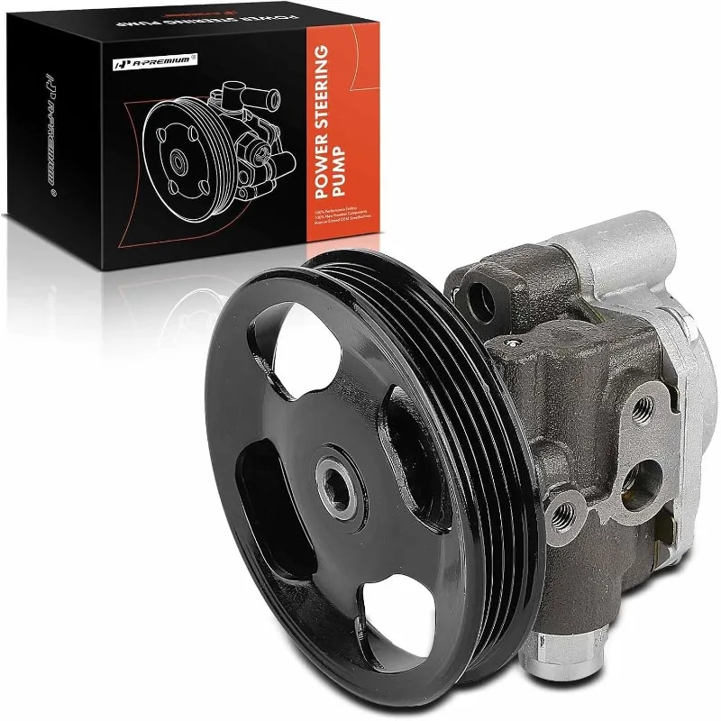 

A-Premium Power Steering Pump, with Pulley, Compatible with Tacoma 2001 2002 2003 2004, L4 2.4L, Replace # 44310-04110