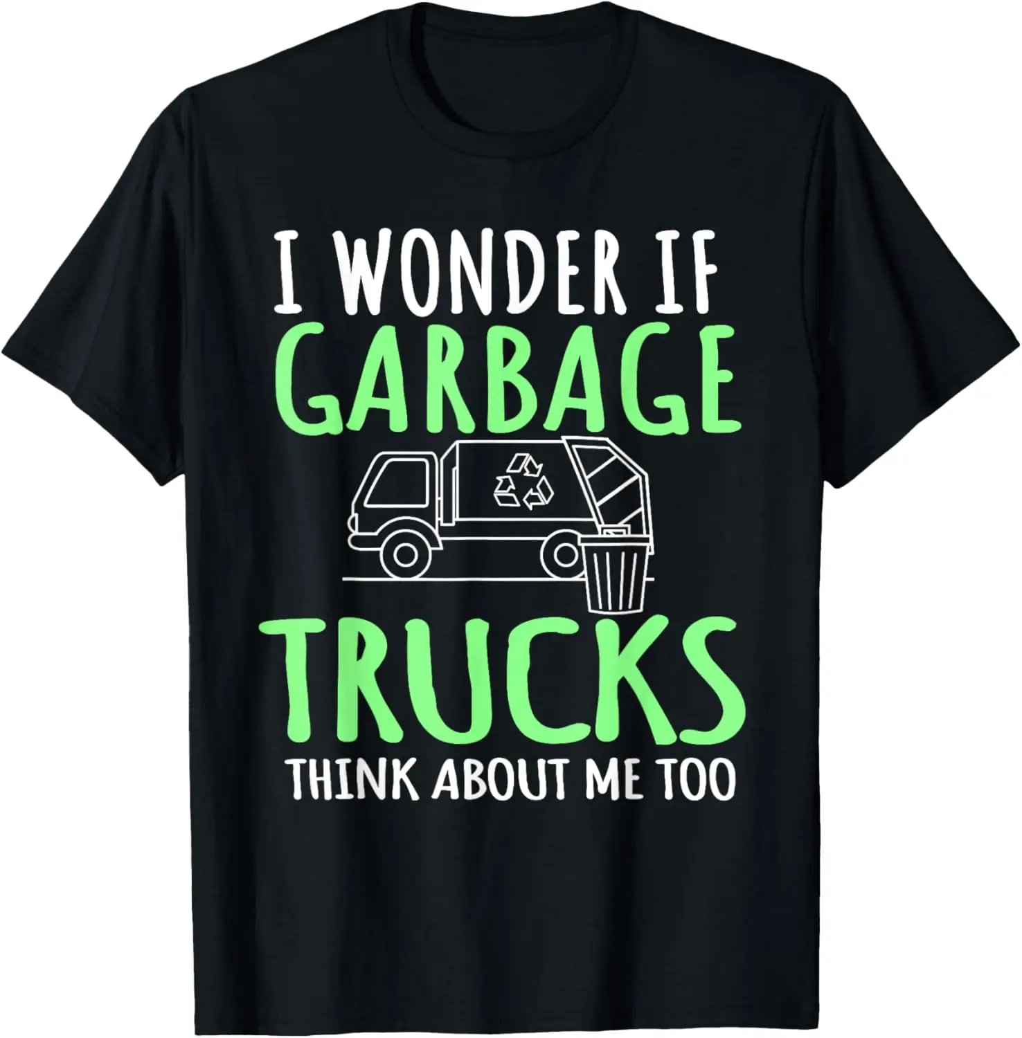 Recycling Garbage Truck Trash Collector Recycle Earth Day T-Shirt