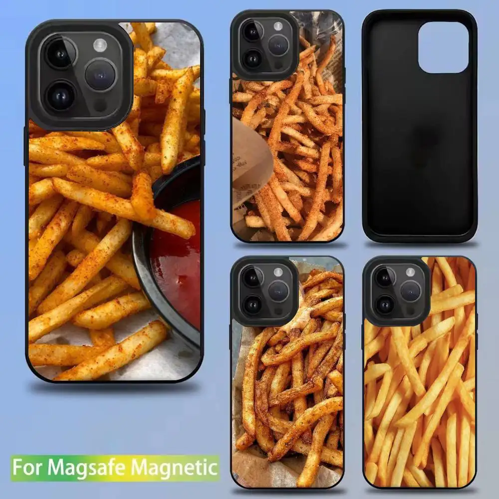 

Delicious French fries Phone Case For iPhone 17,16,15,14,13,12,11,Pro,Max,Plus,Mini,SE New Magsafe Magnetic Wireless Charging