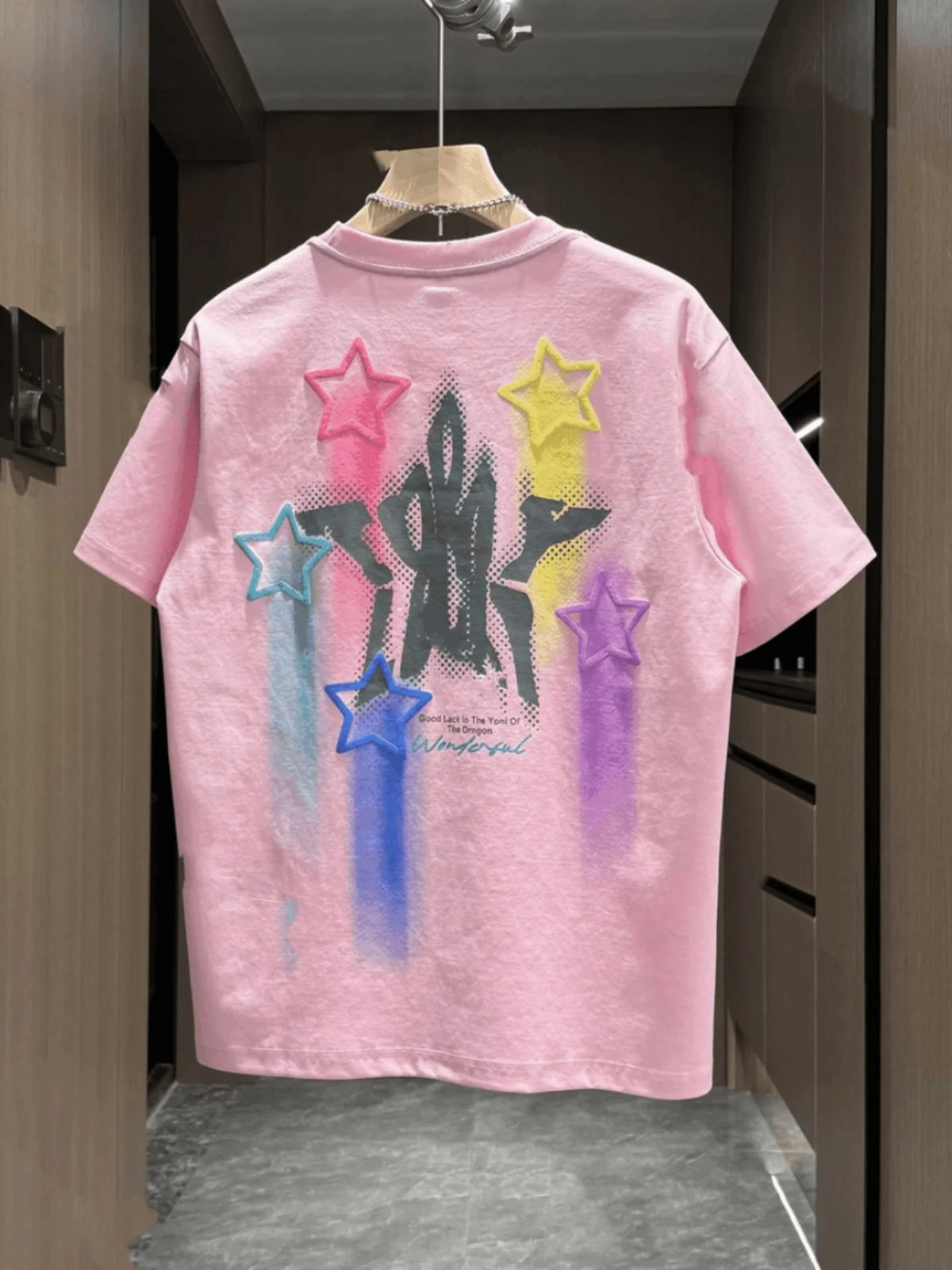 

Vintage American Print Cotton T-irt ort Sve ex Trendy Brand Summer New Arrival Pure Cotton Youthful Energy Sle