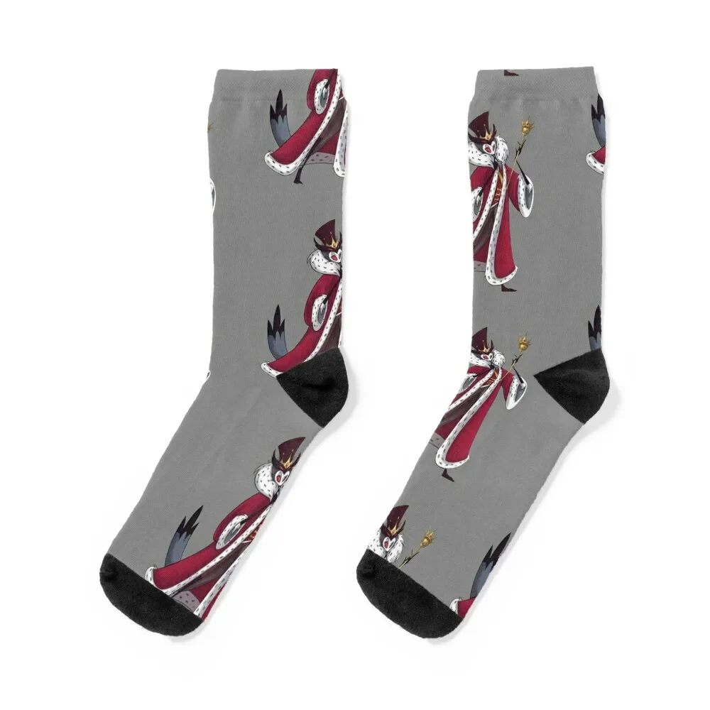 

Helluva Boss Stolas Socks happy funny gifts Non-slip ankle Women's Socks Men's
