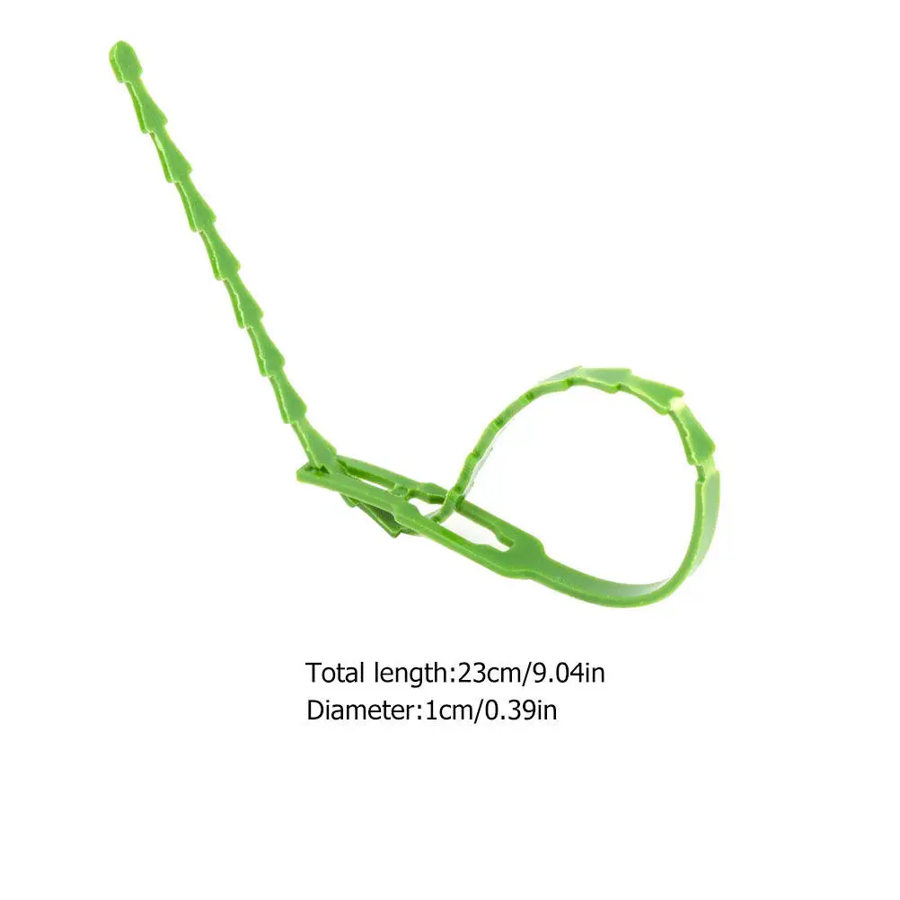 120pcs Garden Tree Fixing Tie Premium Durable Plastic Cable Ties Plant Support Gardening Tree Binding Tie Reusable Vine